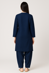 Cambric Shalwar Kameez Zinc